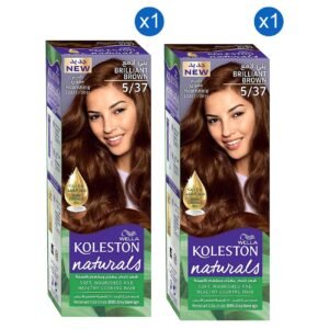 Wella Koleston Naturals Permanent Hair Colour Cream, 5/37 Brilliant Brown, 110ml Pack of 2 – Wholesale & Export UAE