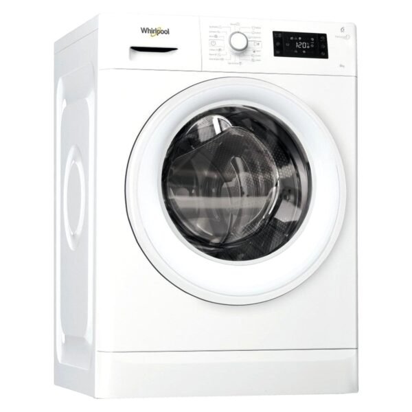 Whirlpool Front Loading Washing Machine 8kg FWG81283W White – Wholesale & Export UAE