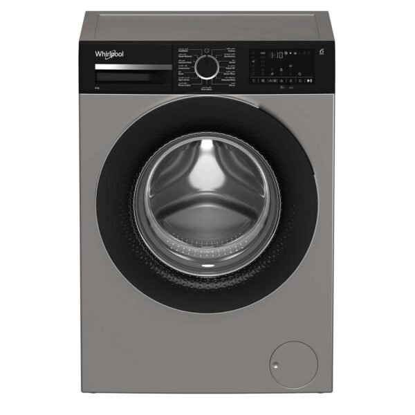 Whirlpool Washing Machine WFL08122SSB, 8kg, Grey – Wholesale & Export UAE