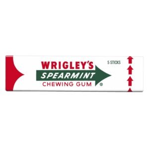 Wrigleys-Spearmint-Gum-2.6g-5-Sticks Wrigley’s Spearmint Gum, 2.6g, 5 Sticks – Wholesale & Export UAE