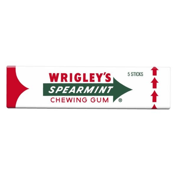 Wrigleys-Spearmint-Gum-2.6g-5-Sticks Wrigley’s Spearmint Gum, 2.6g, 5 Sticks – Wholesale & Export UAE
