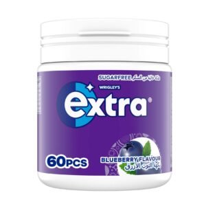 Wrigleyx27s-Extra-Gum-Blueberry-Sugar-Free-Chewing-Gum-60-Pellets-1 Wrigley's Extra Gum Blueberry, Sugar Free Chewing Gum 60 Pellets – Wholesale & Export UAE