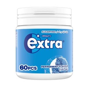 Wrigley's Extra Gum Peppermint, Sugar Free Chewing Gum 60 Pellets – Wholesale & Export UAE