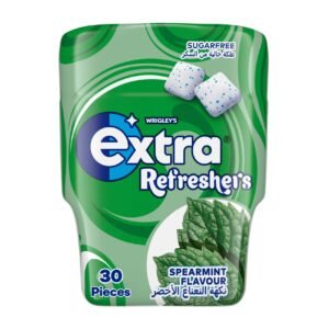 Wrigley's Extra Gum Refreshers Spearmint, Sugar Free Chewing Gum 30 Pieces – Wholesale & Export UAE