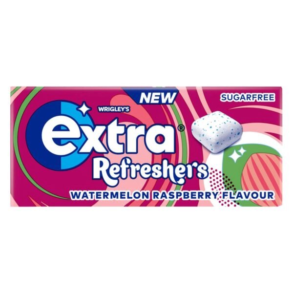 Wrigley's Extra Refreshers Sugar free Watermelon Raspberry Flavour Chewing Gum, 15.6g – Wholesale & Export UAE