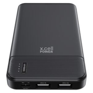 X.Cell-Power-Bank-20W-10000mAh-Black-1 X.Cell Power Bank 20W 10000mAh Black – Wholesale & Export UAE