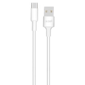 X.Cell-USB-A-To-Type-C-Cable-AC1.5-White X.Cell USB-A To Type-C Cable AC1.5 White – Wholesale & Export UAE