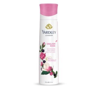 Yardley London English Rose Refreshing Body Spray Clear 150ml – Wholesale & Export UAE