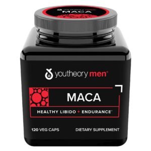 Youtheory Men Maca Dietary Supplement Vegetarian Capsules Pack of 120 – Wholesale & Export UAE