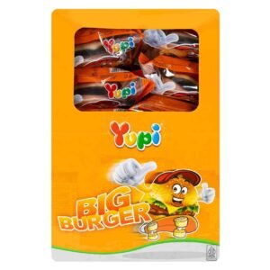 Yupi Big Burger Candy, 28g Pack of 24 – Wholesale & Export UAE