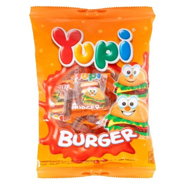 Yupi Mini Burger Candy, 105g – Wholesale & Export UAE