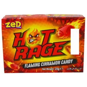 ZED-Hot-Rage-Flaming-Cinnamon-Candy-25g-1 ZED Hot Rage Flaming Cinnamon Candy, 25g – Wholesale & Export UAE