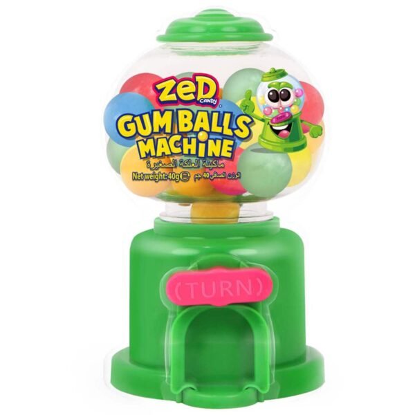 ZED Mini Gum Machine Fruit Flavour, 35g – Wholesale & Export UAE