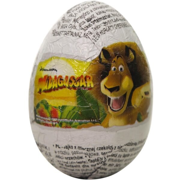 Zaini-DreamWorks-Madagascar-Egg-Chocolate-20g-1 Zaini DreamWorks Madagascar Egg Chocolate 20g – Wholesale & Export UAE
