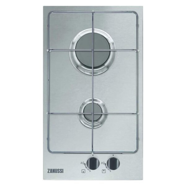 Zanussi 2 Burner Gas Hob 30cm ZGG35214XA Silver – Wholesale & Export UAE