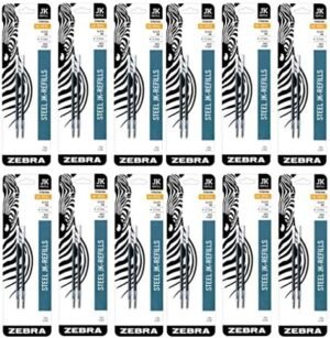 Zebra JK-Refll G301 Retractable Gel Pen Refills, 0.7mm, Medium Point, Black Ink – Wholesale & Export UAE