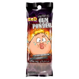 Zed-Candy-Gum-Powder-Explosively-Sour-Bubblegum-35g-1 Zed Candy Gum Powder Explosively Sour Bubblegum, 35g – Wholesale & Export UAE