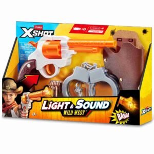 Zuru X Shot Role Play Cowboy Light and Sound Blaster Set, 6 Accessories – Wholesale & Export UAE