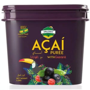 Acai Puree All Natural Frozen 3l Bucket From Brazil — premium quality