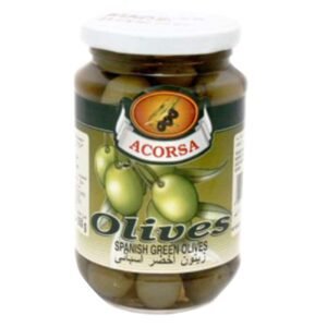 Acorsa Plain Spanish Green Olives, 350g – Wholesale & Export UAE - wholesale supplier | AgroFoods Global