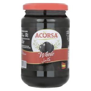 Acorsa Whole Black Olives, 350g – Wholesale & Export UAE - wholesale supplier | AgroFoods Global