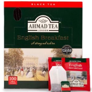 Ahmad Tea English Breakfast Black Tea 100 Envelope Tea Bags wholesale UAE — bulk export supplier