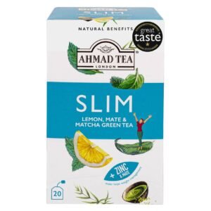 Ahmad Tea Slim Lemon Mate and Matcha Green Tea Plus Zinc 20 Tea Bags wholesale UAE — bulk export supplier