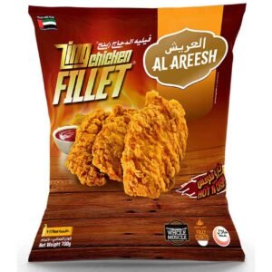 Al Areesh Zing Hot & Crispy Chicken Fillet, 700g – Wholesale & Export UAE - wholesale supplier | AgroFoods Global