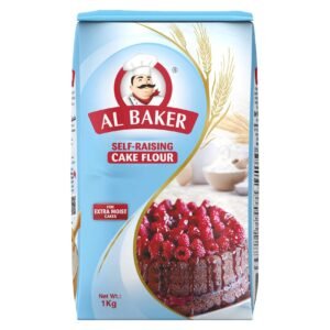 Al Baker Self Raising Cake Flour, 1kg – Wholesale & Export UAE - wholesale supplier | AgroFoods Global
