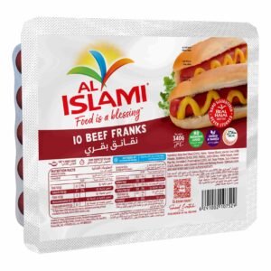 Al Islami Beef Franks, 340g – Wholesale & Export UAE - wholesale supplier | AgroFoods Global