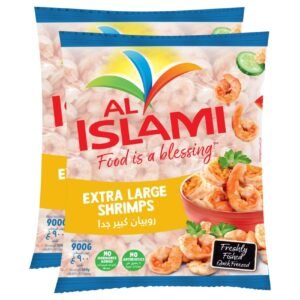 Al Islami Extra Large Shrimps 900g Pack of 2 – Wholesale & Export UAE - wholesale supplier | AgroFoods Global