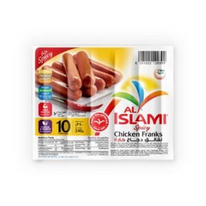 Al Islami Spicy Chicken Franks 340g – Wholesale & Export UAE - wholesale supplier | AgroFoods Global