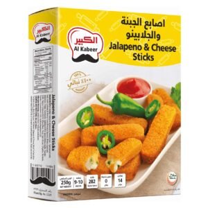 Al Kabeer Jalapeno and Cheese Sticks, 250g wholesale UAE — bulk export supplier