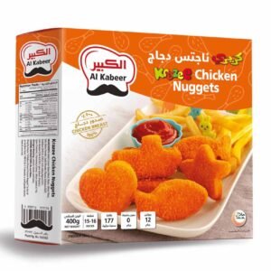Al Kabeer Krazee Chicken Nuggets, 400g – Wholesale & Export UAE - wholesale supplier | AgroFoods Global