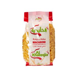 Al Khaleejia Elbow Medium Macaroni 2x1kg Al Khaleejia Elbow Medium Macaroni 2x1kg — premium quality