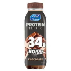 Almarai Chocolate No Added Sugar Fat Free Protein Milk, 400ml wholesale UAE — bulk export supplier