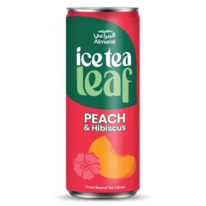 Almarai Ice Tea Leaf Peach & Hibiscus, 240ml – Wholesale & Export UAE - wholesale supplier | AgroFoods Global