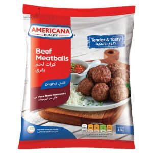 Americana Beef Meatballs, 1kg – Wholesale & Export UAE - wholesale supplier | AgroFoods Global