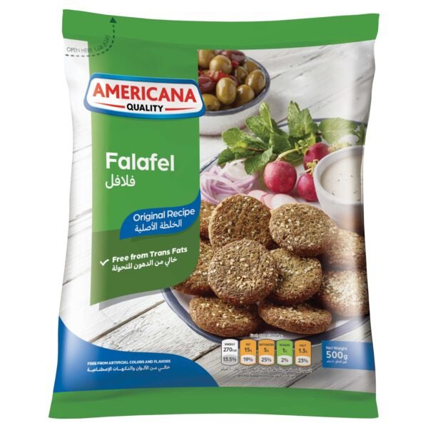 Americana Original Recipe Falafel, 500g wholesale UAE — bulk export supplier