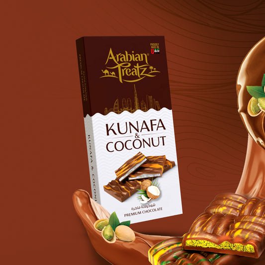 Arabian Treatz Kunafa & Coconut 100gm Arabian Treatz Kunafa & Coconut 100gm — premium quality
