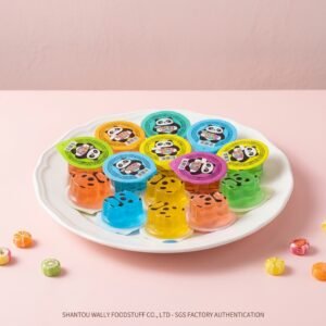 Assorted Fruit Flavor Panda Jelly Cup