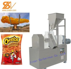 Automatic Kurkure Making Machine Fried Corn