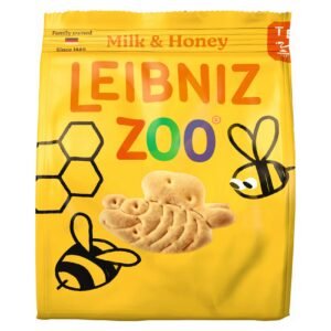 Bahlsen Leibniz Zoo Milk and Honey Biscuits, 100g – Wholesale & Export UAE - wholesale supplier | AgroFoods Global