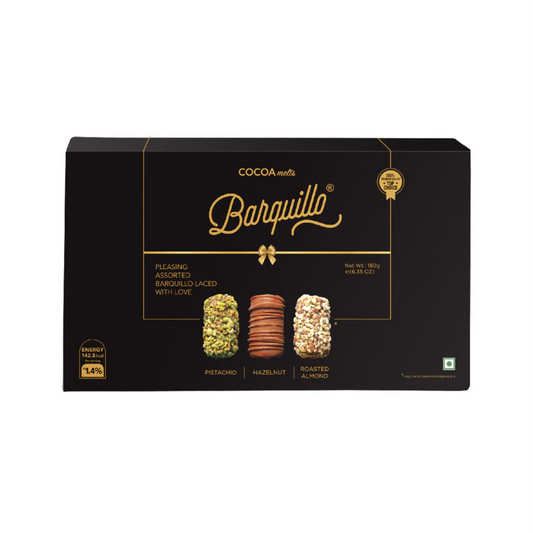 Barquillo Assorted Chocolates Box — premium quality