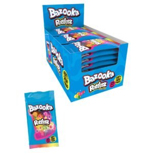 Bazooka Rattlers Fruity Chewy Candies, 40g Pack of 12 – Wholesale & Export UAE - wholesale supplier | AgroFoods Global