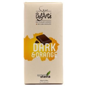 Belarte No Sugar Added Dark Orange Chocolate, 85g – Wholesale & Export UAE - wholesale supplier | AgroFoods Global