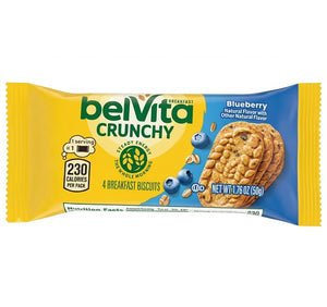 Belvita Crunchy 4 Breakfast Biscuits Blueberry 50g — premium quality