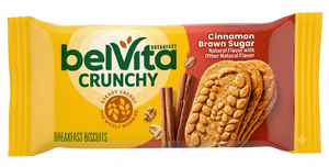 Belvita Crunchy 4 Breakfast Biscuits Cinnamon Brown Sugar 50 — premium quality