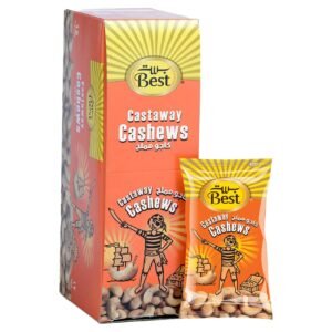 Best Castway Cashews, 13g Pack of 12 wholesale UAE — bulk export supplier