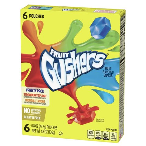 Betty Crocker Gushers Variety Pack 136g Betty Crocker Gushers Variety Pack 136g — premium quality